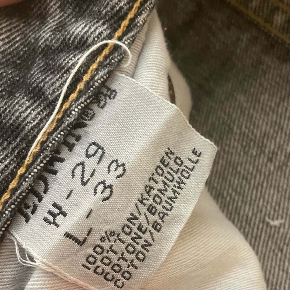 Vintage Edwin International Basic Grey Jeans W29x… - image 14